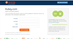 Desktop Screenshot of kubey.com